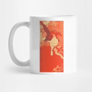 Two Doves on a Branch | Ohara Koson | Seneh Design Co. Mug